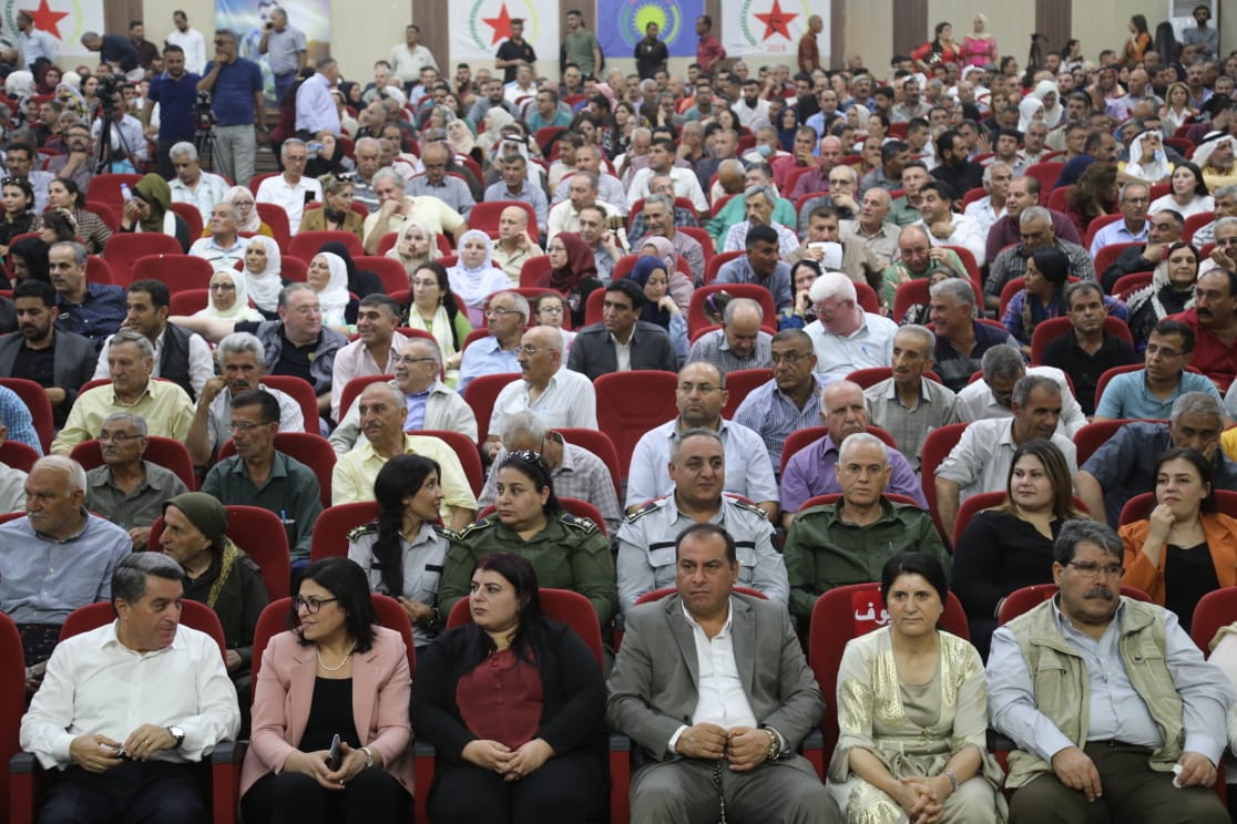 وفد من الإدارة الذاتية يشارك في المؤتمر التاسع لحزب الإتحاد الديمقراطي