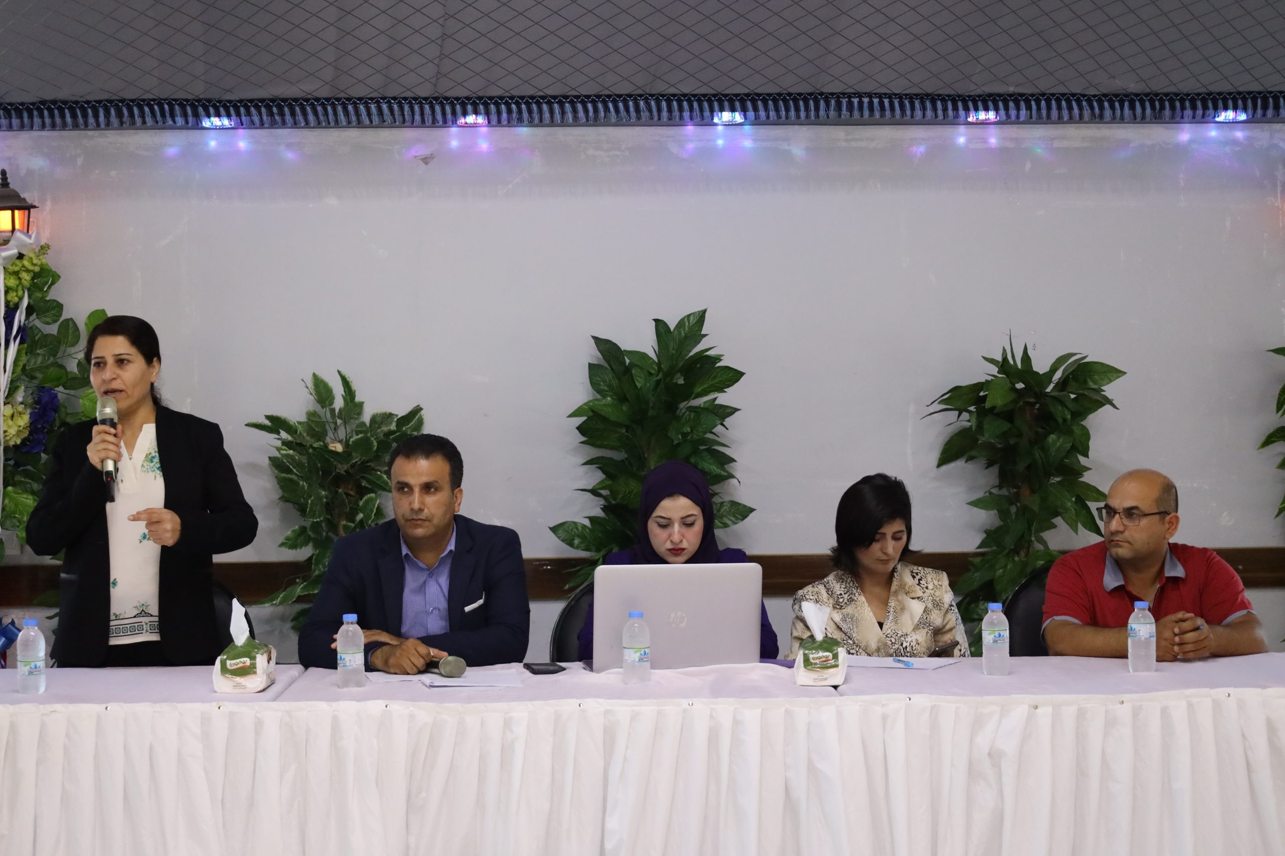 وفد من منسقية المرأة في الإدارة الذاتية يُشارك باجتماع اتحاد الإعلام الحر