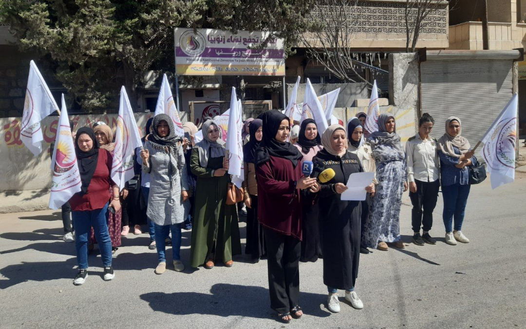 مكتب تجمع نساء زنوبيا في منبج يستنكر جرائم الشرف التي ترتكب بحق المرأة في شمال شرق سوريا