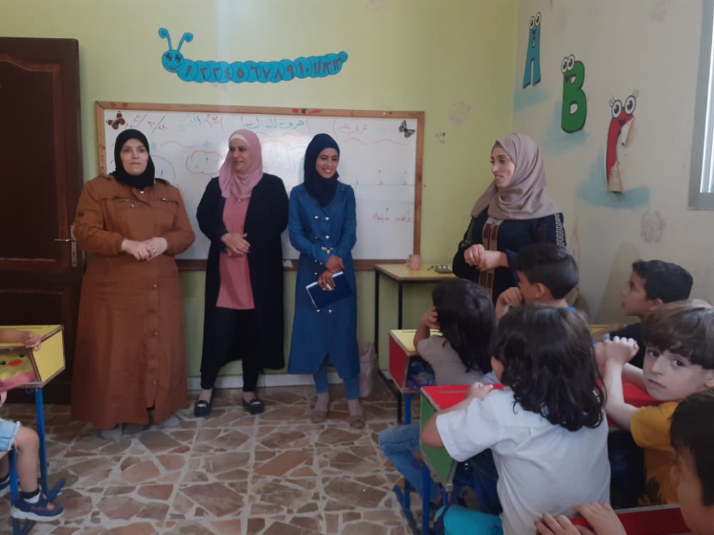 جولة تفقديّة للمؤسسات التابعة للجنة المرأة في منبج