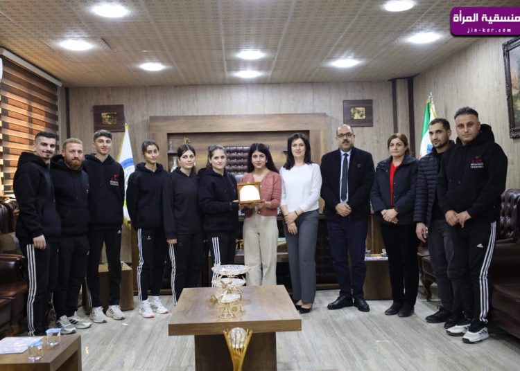 لمجلس التنفيذي يستقبل وفد من مدرسة نمور للتايكواندو الدولية